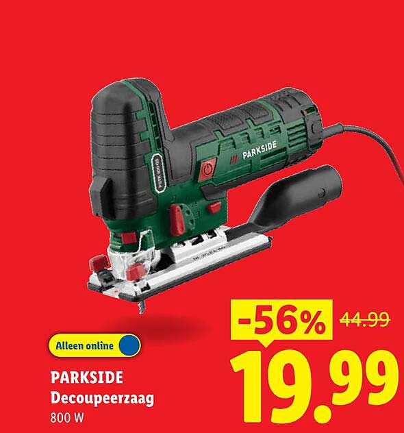PARKSIDE Decoupeerzaag 800 W -56%