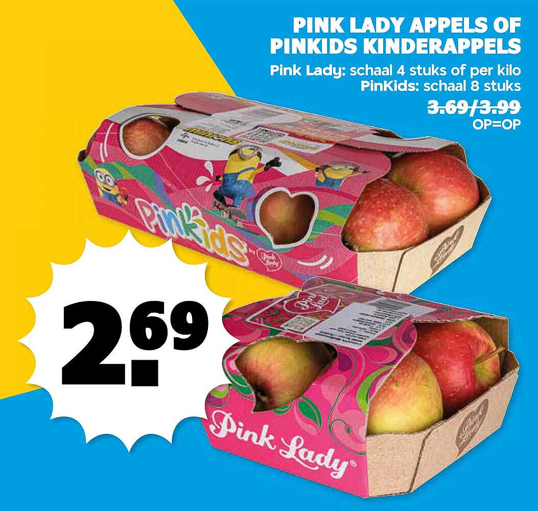 PINK LADY APPELS OF PINKIDS KINDERAPPELS