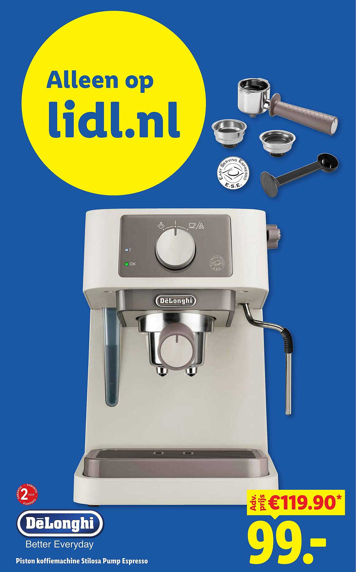 Piston koffiemachine Stilosa Pump Espresso