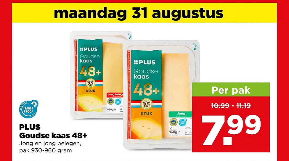 PLUS Goudse kaas 48+