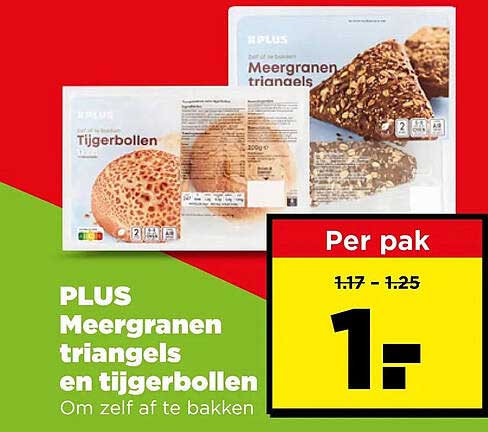 PLUS Meergranen triangles en tijgerbollen Om zelf af te bakken