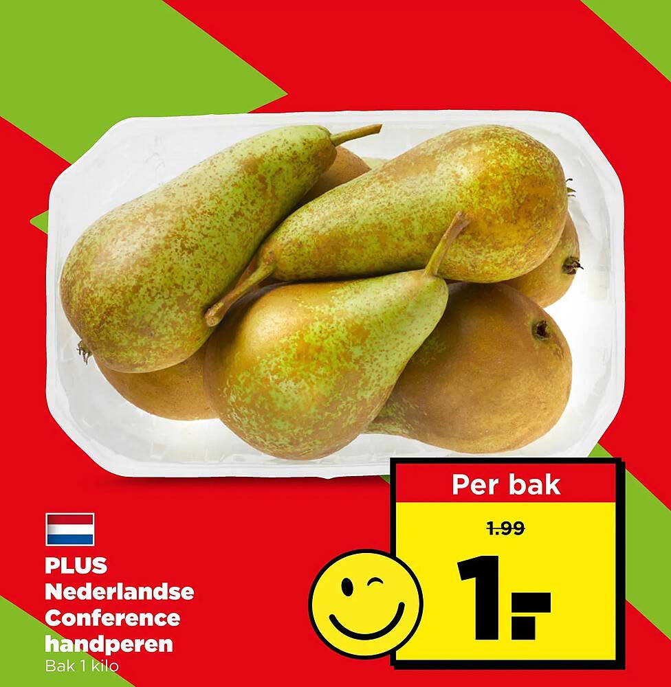 PLUS Nederlandse Conference handperen Bak 1 kilo