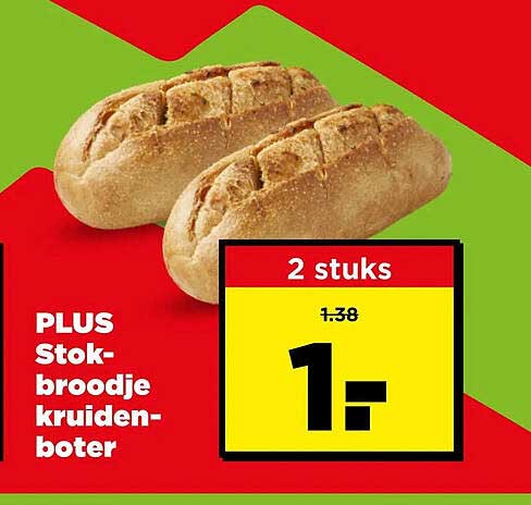 PLUS Stokbroodje kruidenboter