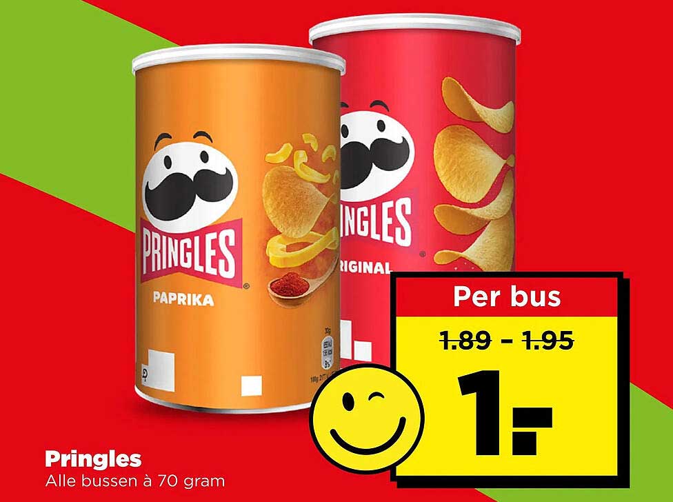 Pringles Alle bussen à 70 gram