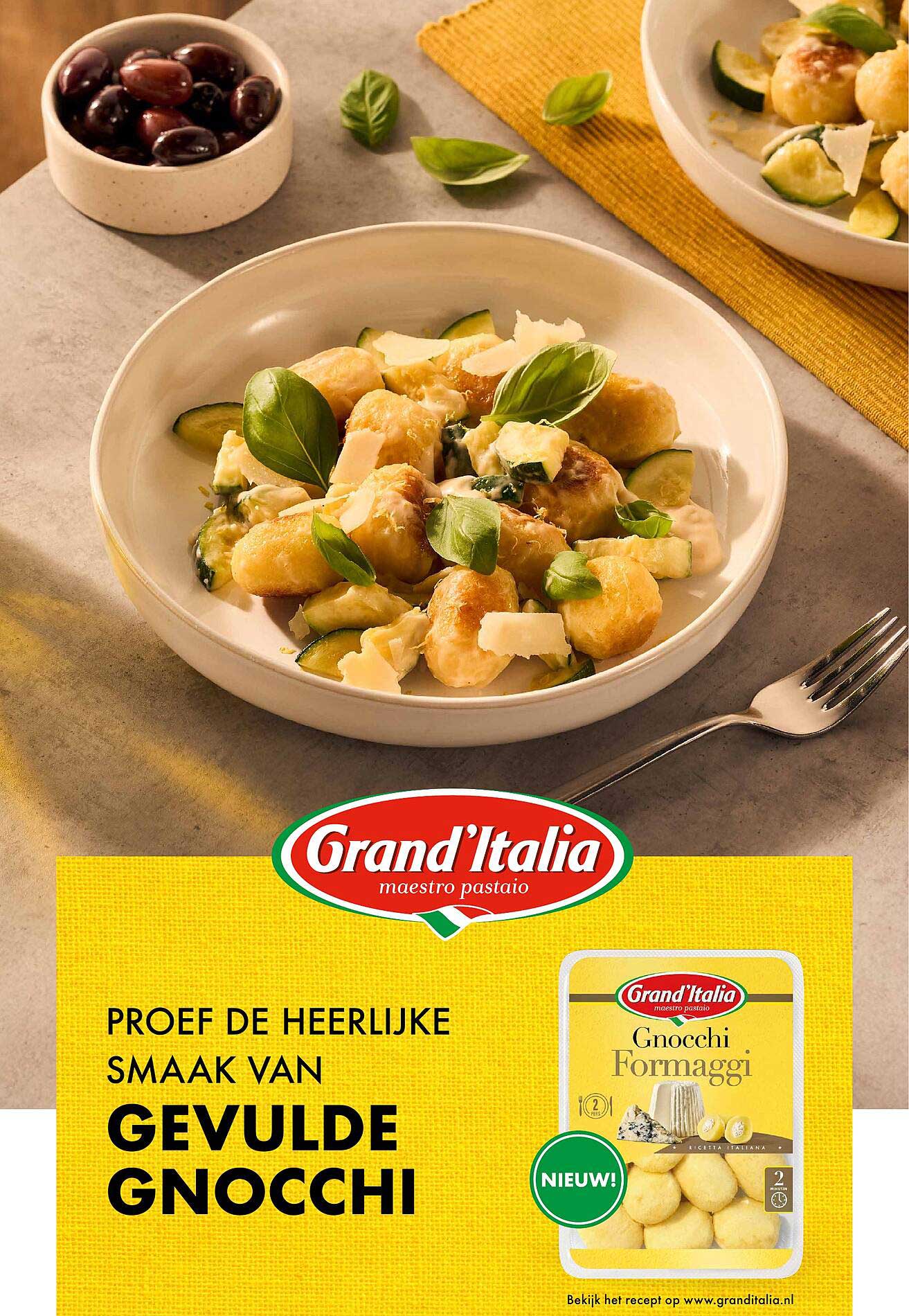 Proef de heerlijke smaak van gevulde gnocchi