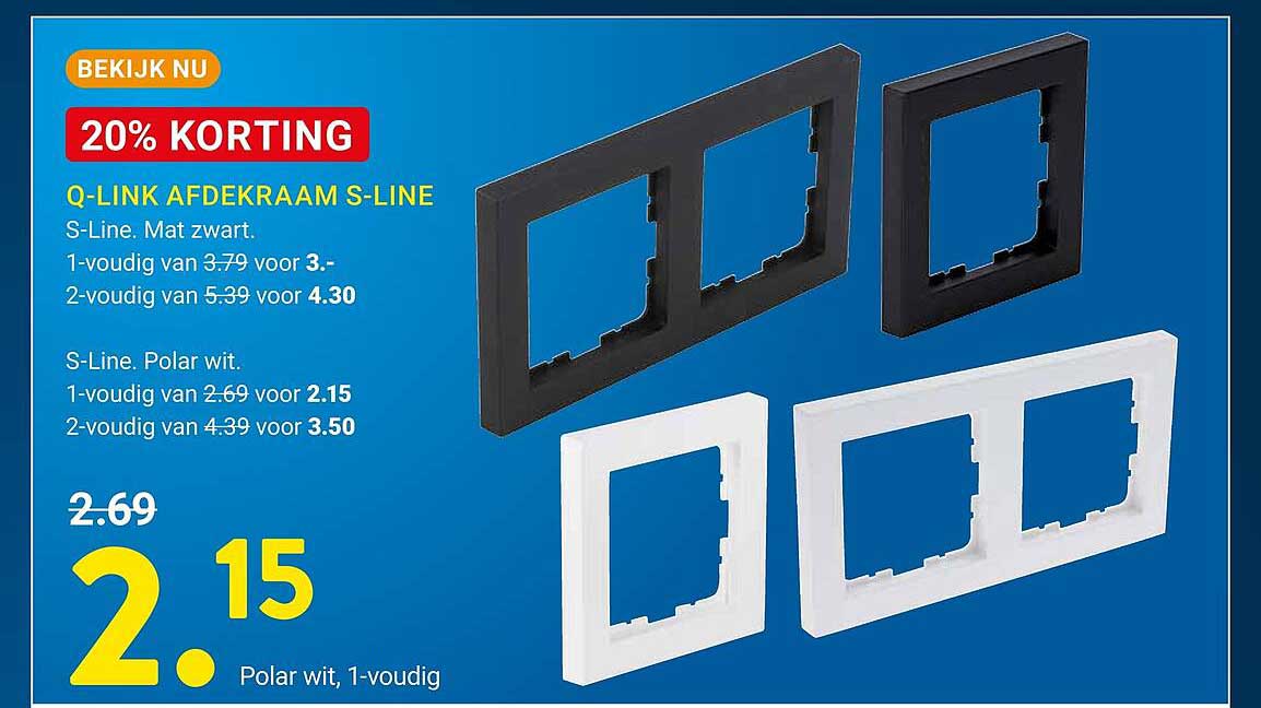 Q-LINK AFDEKRAAM S-LINE