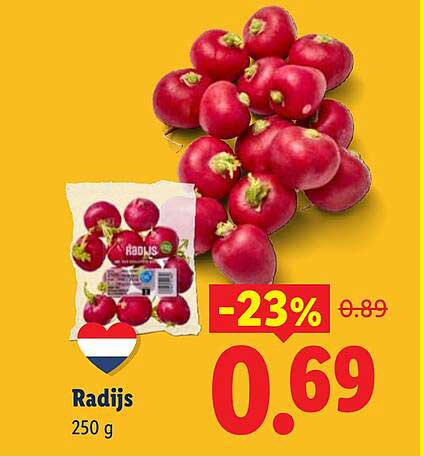Radijs 250 g