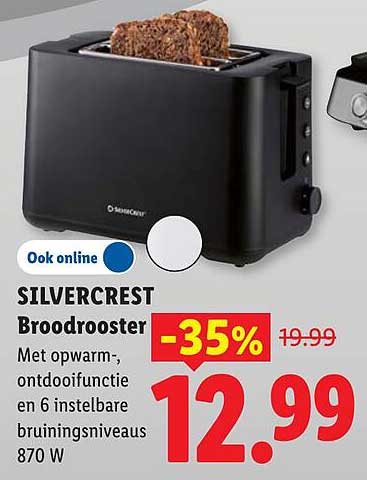SILVERCREST Broodrooster -35%
