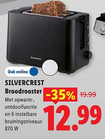 SILVERCREST Broodrooster -35%