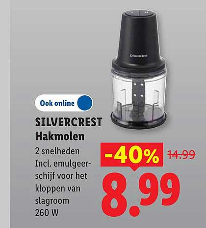 SILVERCREST Hakmolen