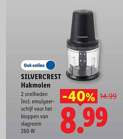 SILVERCREST Hakmolen