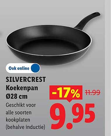 SILVERCREST Koekenpan Ø28 cm -17%