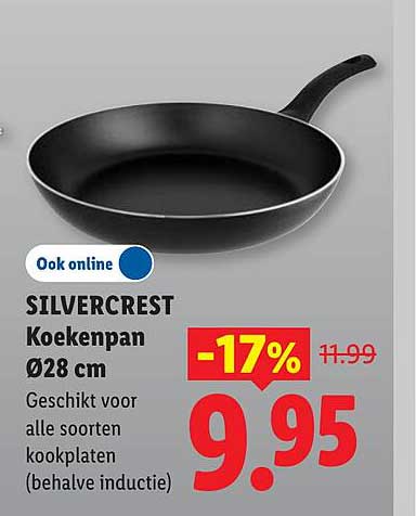 SILVERCREST Koekenpan Ø28 cm