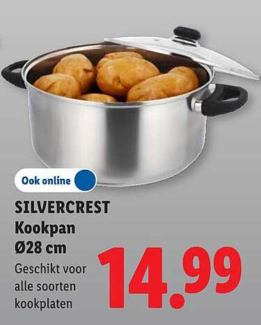 SILVERCREST Kookpan Ø28 cm