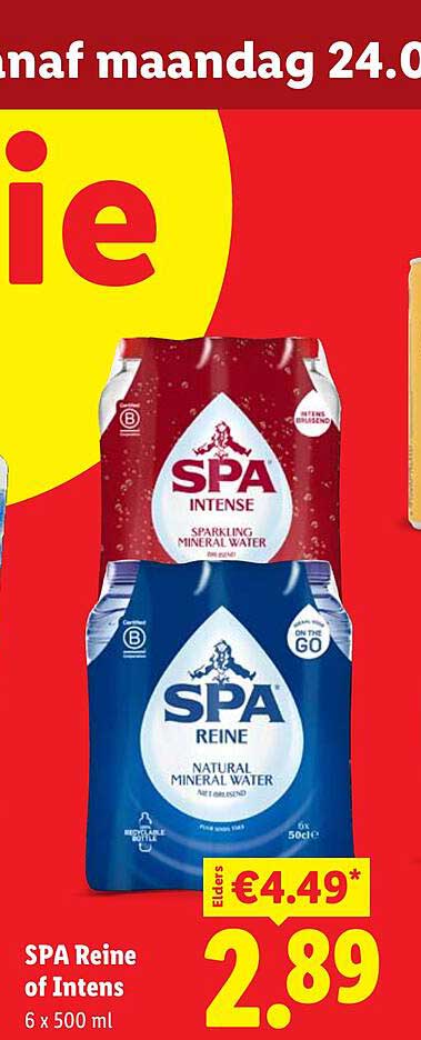 SPA Reine of Intense 6 x 500 ml