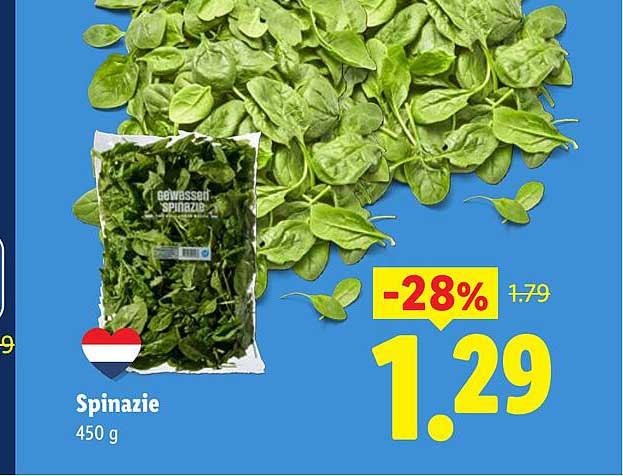 Spinazie 450 g