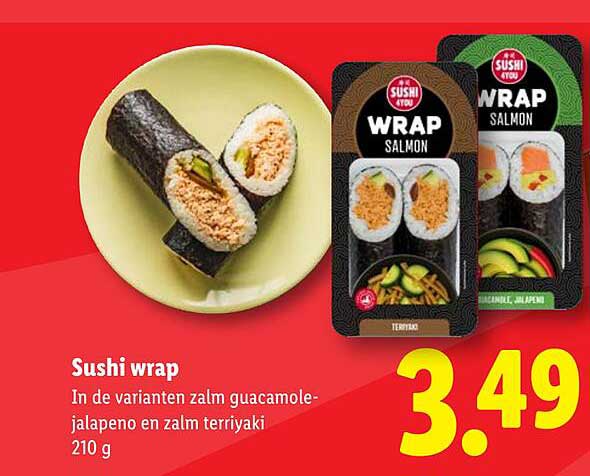 Sushi wrap