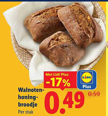 Walnoten-honingbroodje -17%