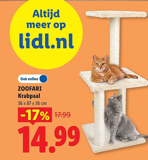 ZOOFARI Krabpaal -17%