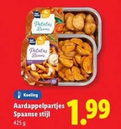 Aardappelpartjes Spaanse stijl
