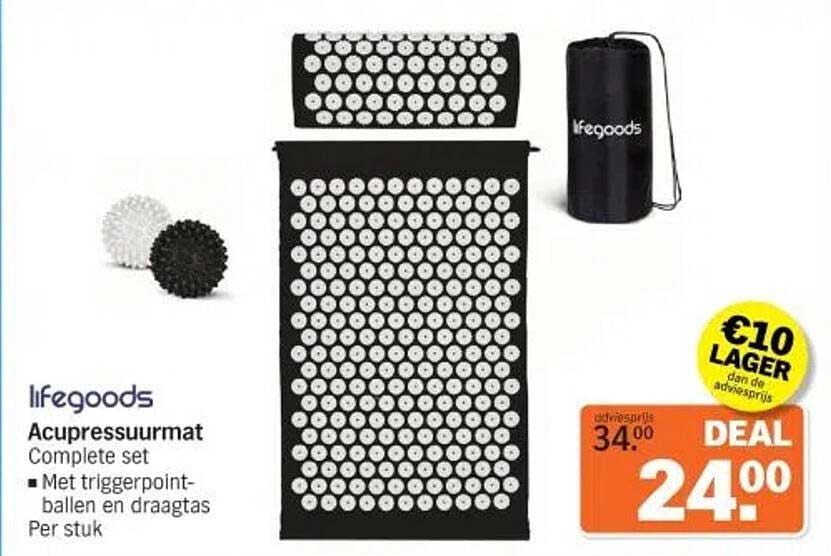 AcuPressuurmat Complete set