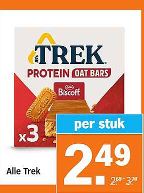 Alle Trek Protein Oat Bars