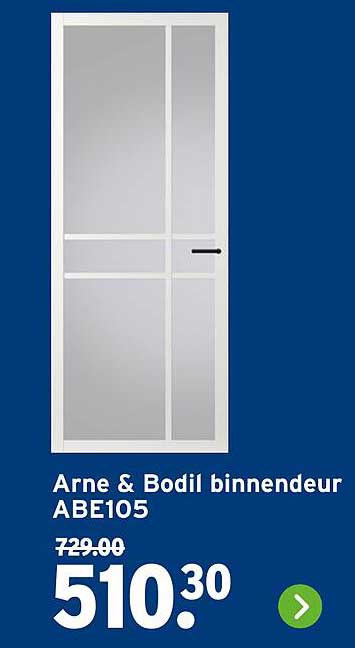 Arne & Bodil binnendeur ABE105