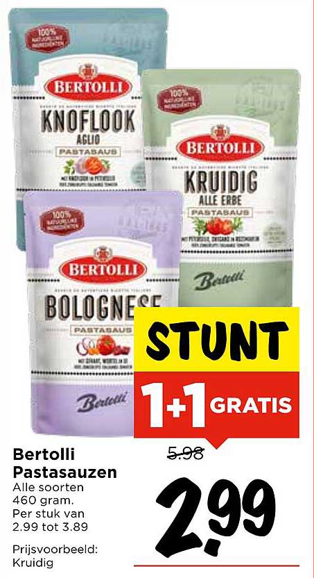 Bertolli Pastasauzen