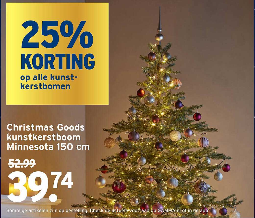 Christmas Goods kunstkerstboom Minnesota 150 cm