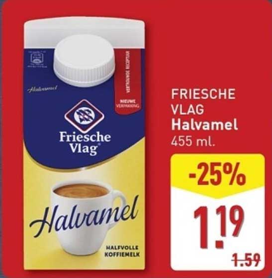 FRIESCHE VLAG Halvemel 455 ml.