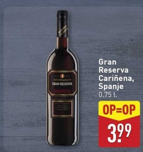 Gran Reserva Cariñena, Spanje 0.75 L.