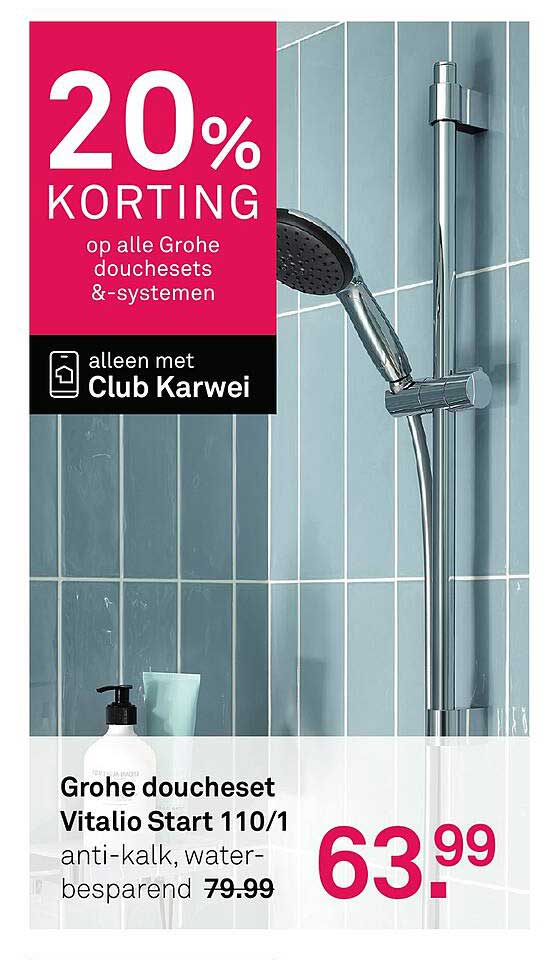 Grohe doucheset Vitalio Start 110/1