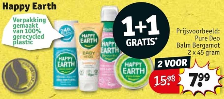 Happy Earth - 1+1 GRATIS