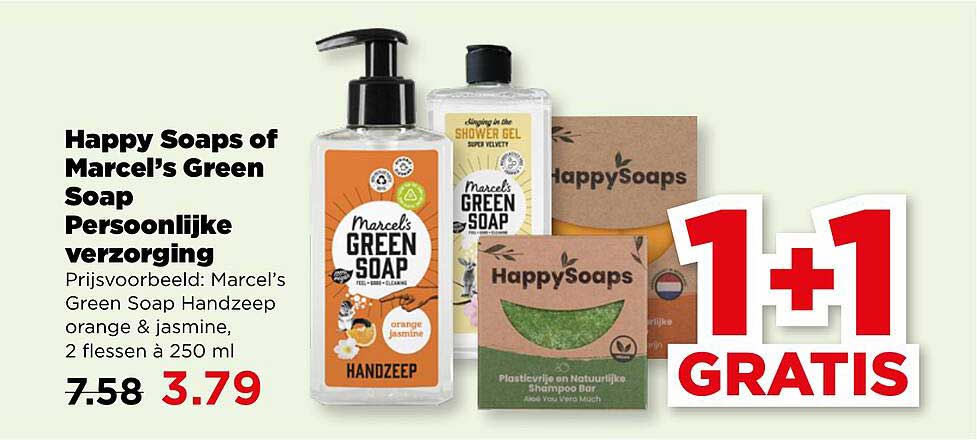 Happy Soaps of Marcel’s Green Soap Persoonlijke verzorging
