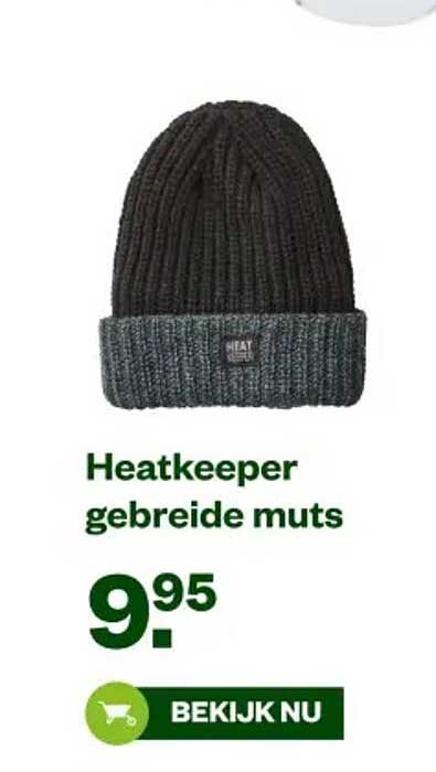 Heatkeeper gebreide muts