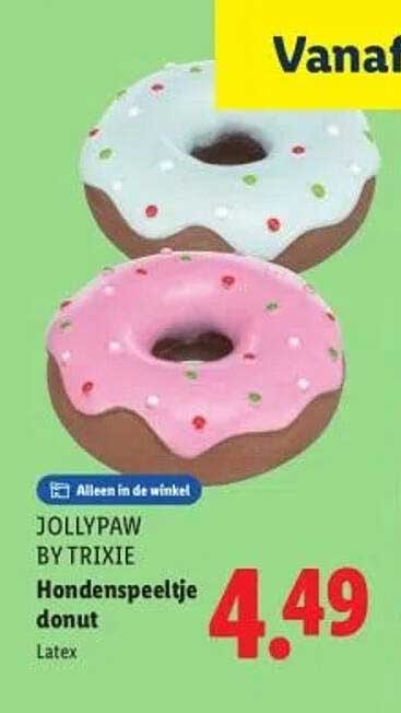 JOLLYPAW BY TRIXIE Hondenspeeltje donut