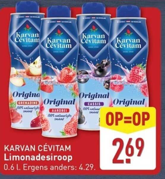 KARVAN CÉVITAM Limonadesiroop