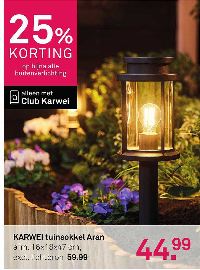 KARWEI tuinsokkel Aran
