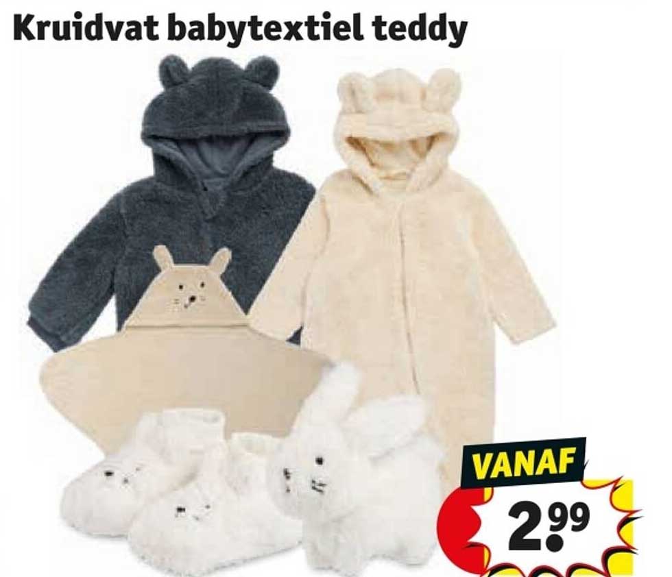 Kruidvat babytextiel teddy