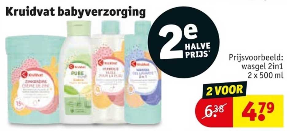 Kruidvat babyverzorging