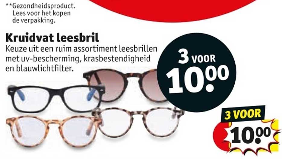 Kruidvat leesbril
