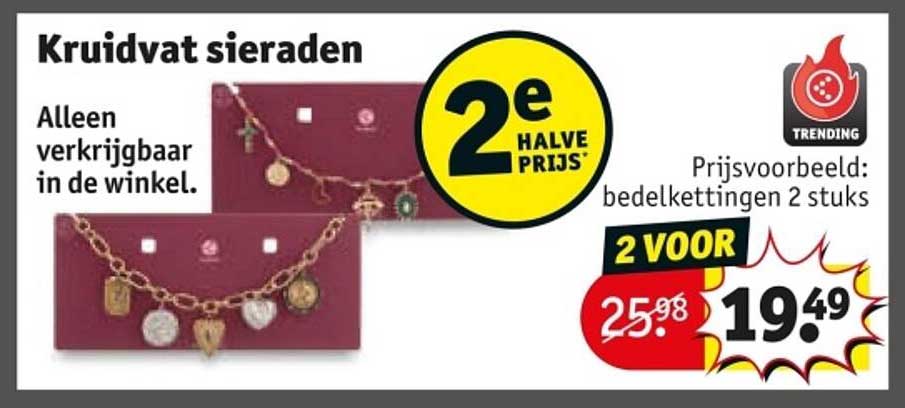Kruidvat sieraden