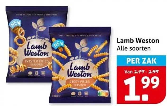 Lamb Weston Alle soorten