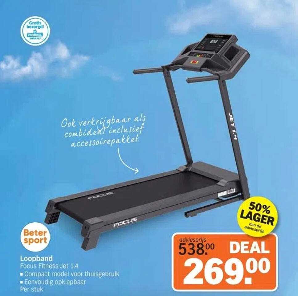 Loopband Focus Fitness Jet 1.4