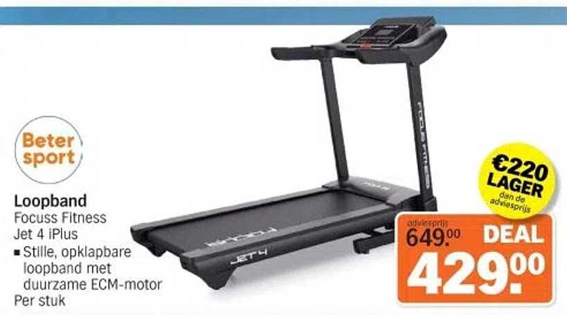 Loopband Focus Fitness Jet 4 iPlus