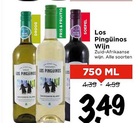 Los Pingüinos Wijn