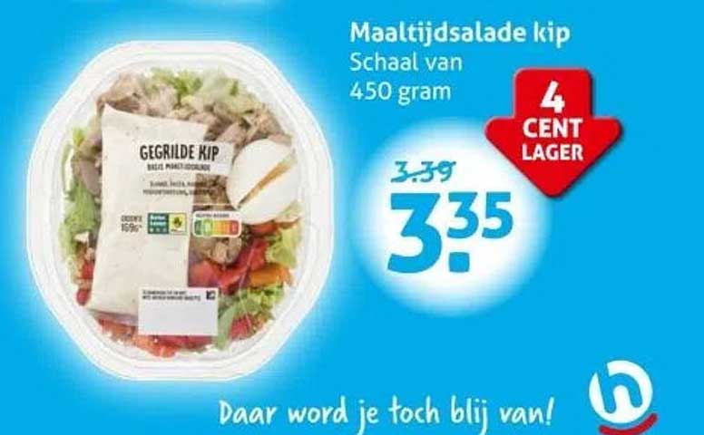 Maaltijdsalade kip