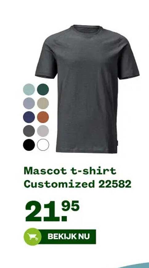 Mascot t-shirt Customized 22582
