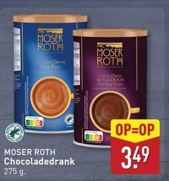 MOSER ROTH Chocoladedrank 275 g.
