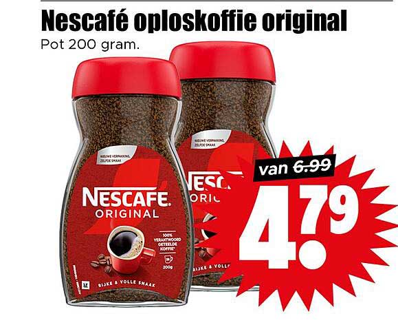 Nescafé oploskoffie original
